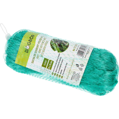 Plasă pentru protecția împotriva păsărilor, verde, 6 m x 6m - 2