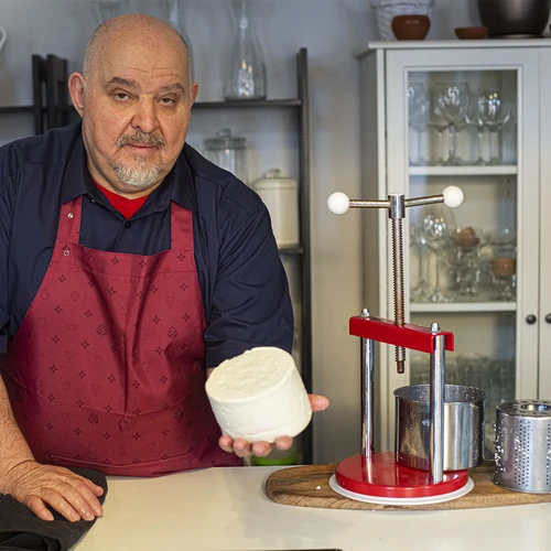 Presă cu cadru pentru fructe - oțel inoxidabil, 1,2 l - 2