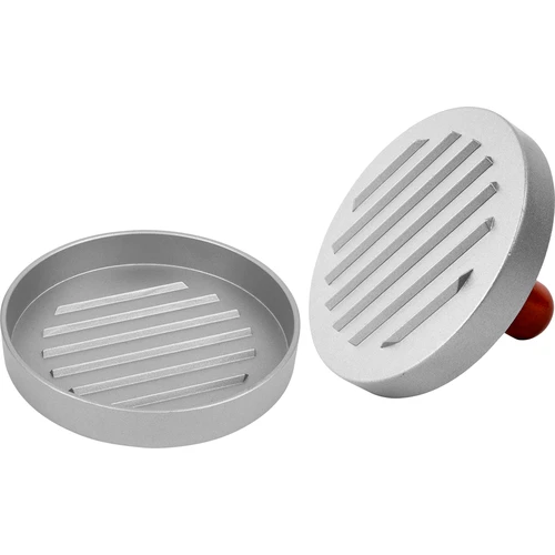Presă pentru hamburgeri - aluminiu, diametru 12 cm - 2