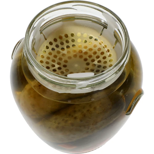 Presă - sită pentru conserve, murături și oțet - pentru borcane fi 82 - 6