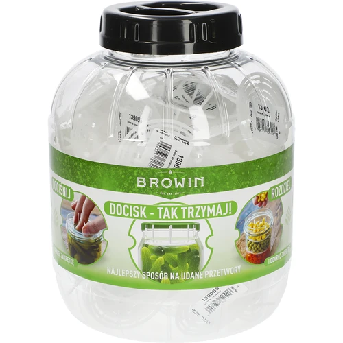 Presă - sită pentru conserve, murături și oțet - pentru borcane fi 82-66 - 9