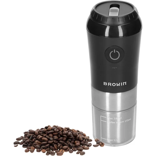 Râșniță de cafea - electrică, cu pietre, cu infuzor și cană - 3