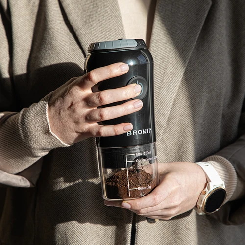 Râșniță de cafea - electrică, cu pietre, cu infuzor și cană - 15