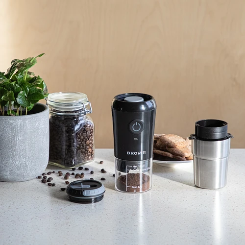 Râșniță de cafea - electrică, cu pietre, cu infuzor și cană - 16