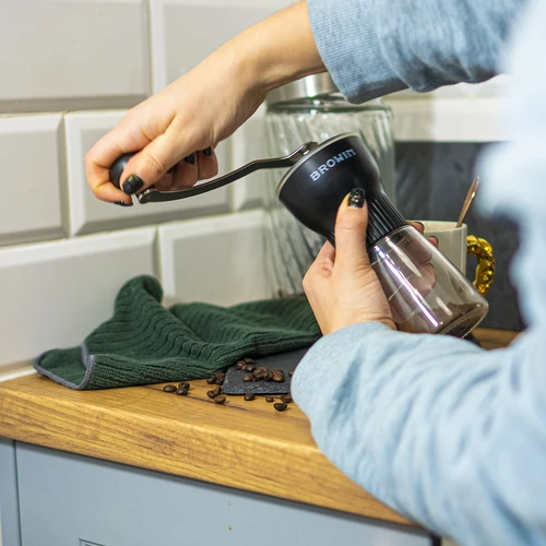 Râșniță manuală de cafea cu reglaj - 11