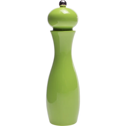 Râșniță manuală pentru piper și sare, 18 cm, verde