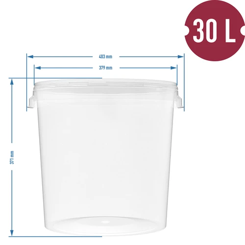 Recipient de fermentare 30 L cu capac - 14