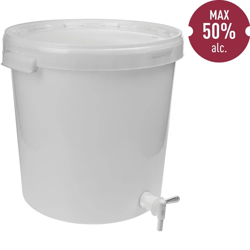 Recipient de fermentare 30 L cu capac și robinet - 2