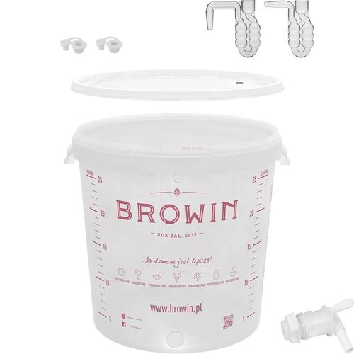 Recipient de fermentare 30 L cu capac și robinet