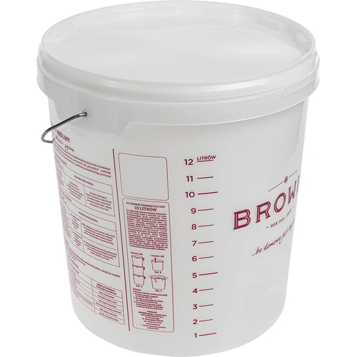 Recipient de fermentare - imprimat, capac, 15 L - 2