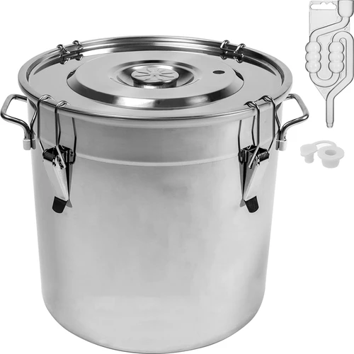 Recipient din oțel inoxidabil 30 l cu capac - 2