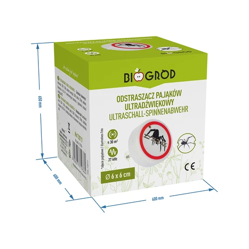 Repelent cu ultrasunete pentru păianjeni - pentru uz casnic - 7