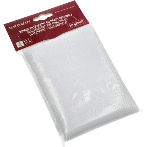 Sac filtrant pentru presă cu cadru 12 l 60g/cm2 - 3