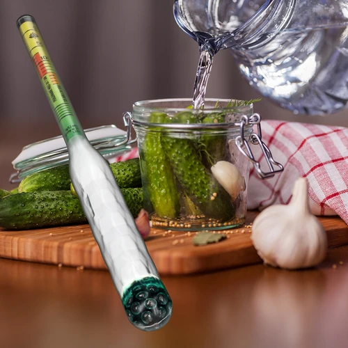 Salinometru rezistent la spargere, cu eprubetă, domeniu de măsurare: 0-300 g sare/L - 7