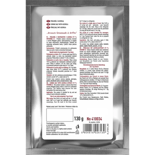 Sare de curare cu extract de acerola, 130 g - 2