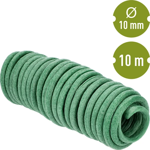 Sârmă de grădinărit acoperită cu burete, verde, 10 m, fi 10mm - 2