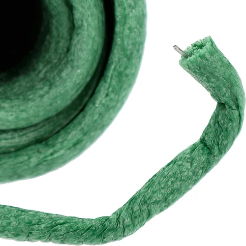 Sârmă de grădinărit acoperită cu burete, verde, 10 m, fi 10mm - 3