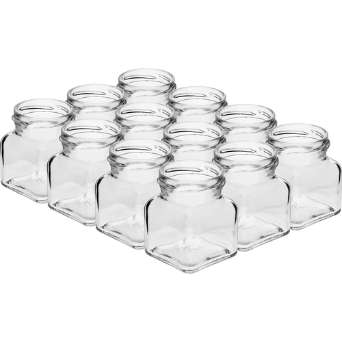 Set 12 x borcan 120ml + 30 etichete pentru marcarea condimentelor - 4