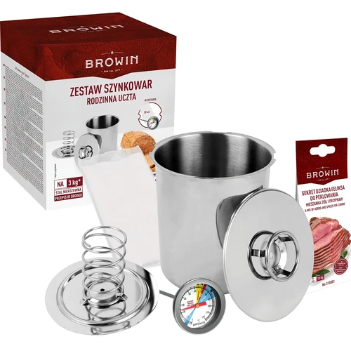 Set aparat de preparat șuncă – Festin în familie, 3 kg - 10