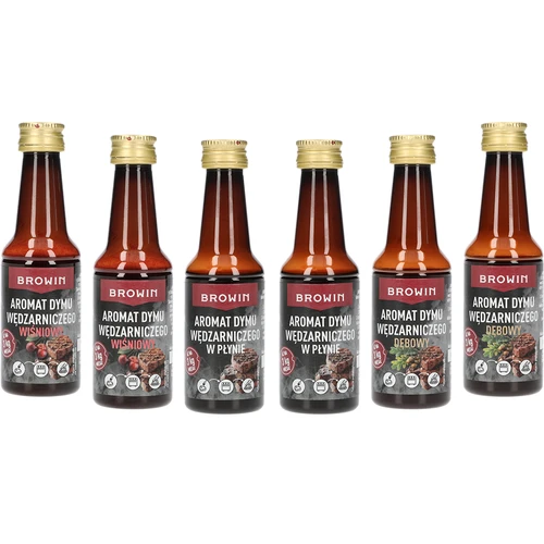 Set de arome de fum lichid pentru afumare, 6 buc. a câte 40 ml