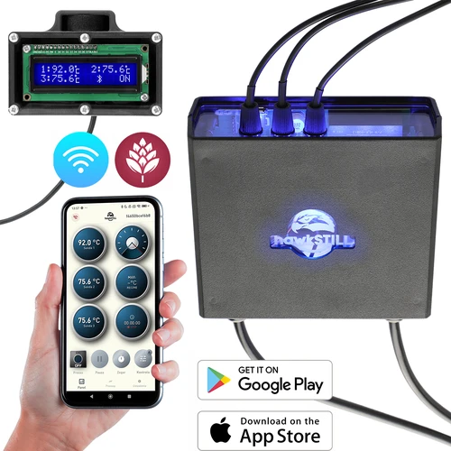 Set de distilare hawkSTILL „Degete reci” 60 L + Sistem Wi-Fi IQ cu afișaj LCD - 4