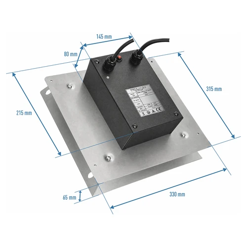 Set de module cu controler Wi‑Fi - dragON IQ 2,7 kW, pentru afumătoare de grădină - 6