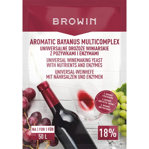 Set de pornire Aromatic Bayanus Multicomplex pentru vin, 40 g