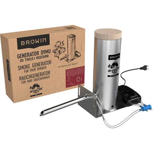 Set dragON pentru afumătoare - module IQ cu Wi‑Fi și generator de fum JET 1 LONG - 21