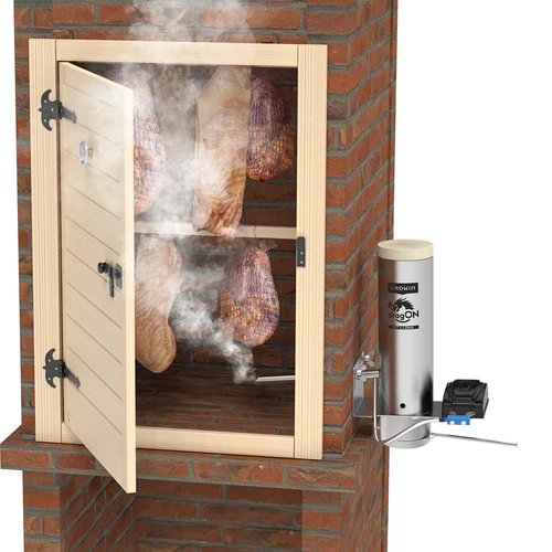 Set dragON pentru afumătoare - module IQ cu Wi‑Fi și generator de fum JET 2 LONG cu cenușar - 19