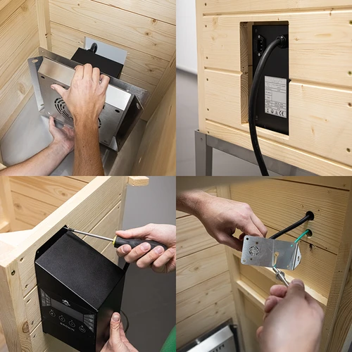 Set dragON pentru afumătoare - module IQ cu Wi‑Fi și generator de fum JET 2 LONG cu cenușar - 12