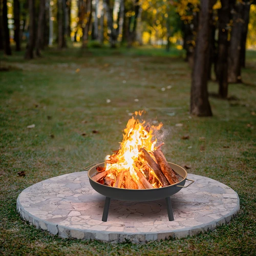 Set focar fi 58 cm și cârlig-pogrzebacz pentru ceaun sau capac de oală din fontă - 12