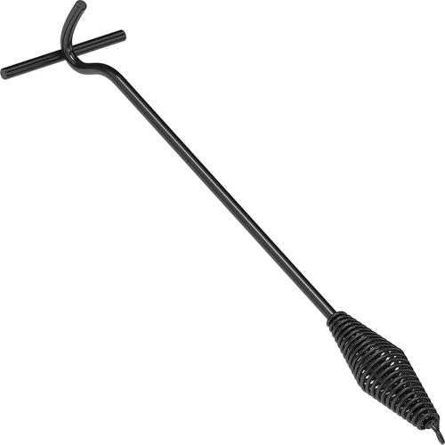 Set focar fi 58 cm și cârlig-pogrzebacz pentru ceaun sau capac de oală din fontă - 6