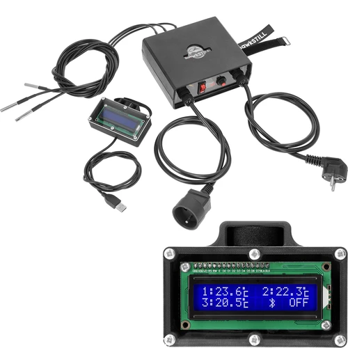 Set hawkSTILL Wi-Fi IQ – termometru pentru distilare cu Wi-Fi și afișaj - 2