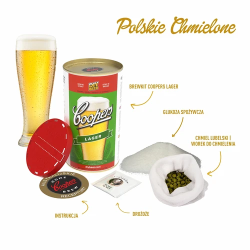 Set pentru bere - polonez cu hamei, 20 L - 2