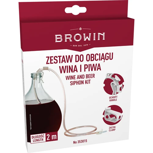 Set pentru decantarea vinului cu suport și clemă - 5