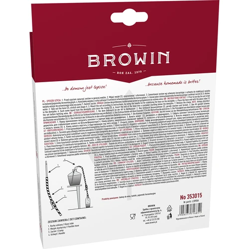 Set pentru decantarea vinului cu suport și clemă - 6