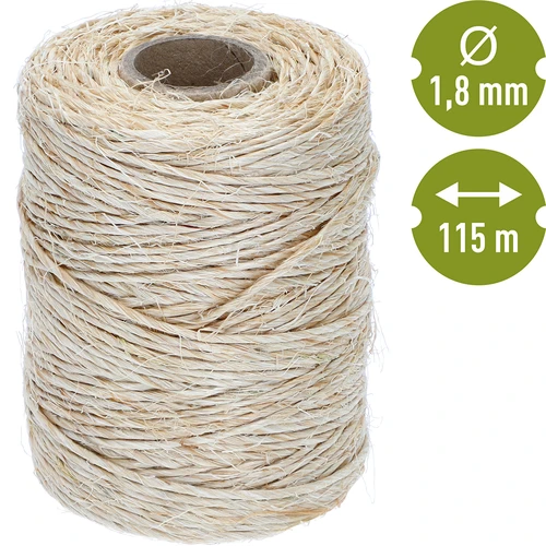 Sfoară de sisal 1,8 mm/115 m/250 g - 4