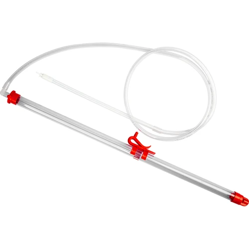 Sifon automat cu supapă și mâner - 64 cm