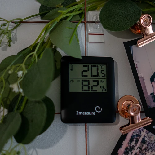 Stație meteo – electronică, fără fir, neagră - 9