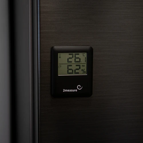 Stație meteo – electronică, fără fir, neagră - 8