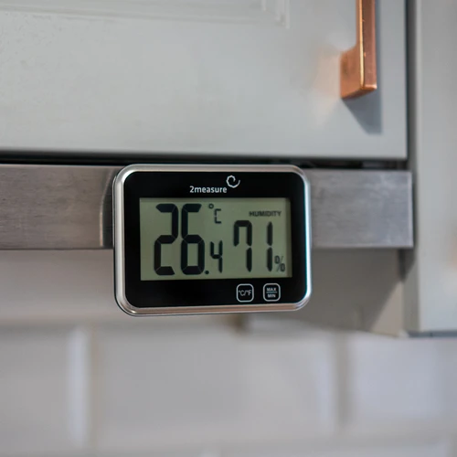 Stație meteo – electronică, fără fir, neagră - 10