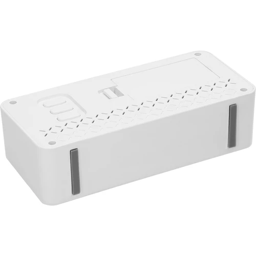 Stație meteo electronică Soens - albă, cu ceas și calendar - 4