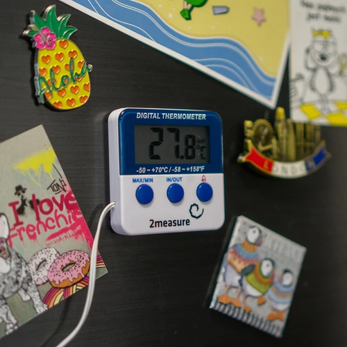 Stație meteo – electronică, sondă, albă - 6