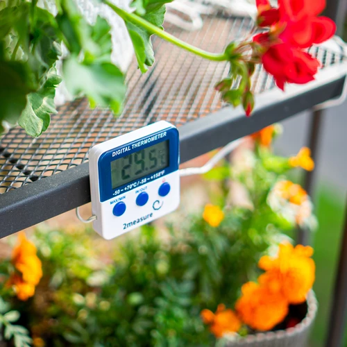 Stație meteo – electronică, sondă, albă - 7