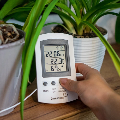 Stație meteo – electronică, sondă, albă - 8