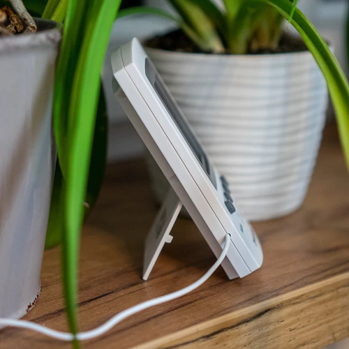 Stație meteo – electronică, sondă, albă - 9