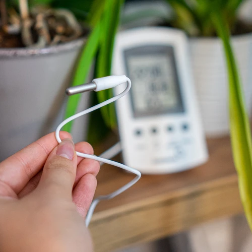 Stație meteo – electronică, sondă, albă - 10