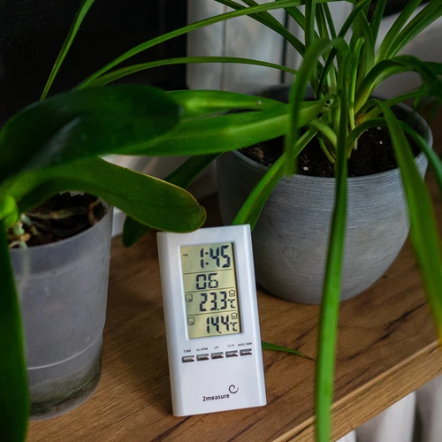 Stație meteo – electronică, sondă, albă - 4