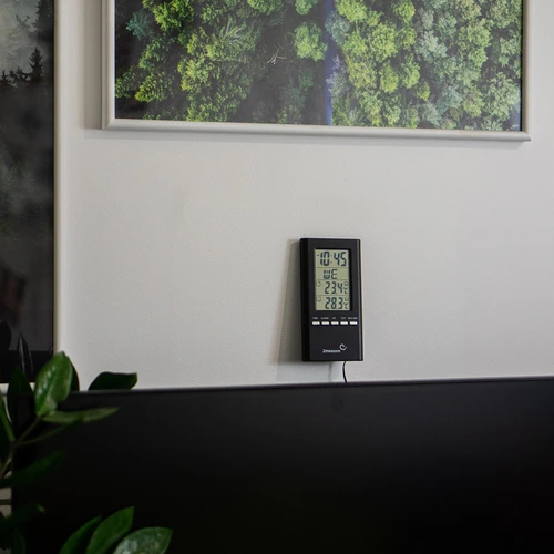 Stație meteo – electronică, sondă, neagră - 6