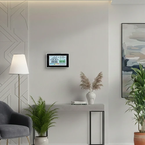 Stație meteo marca Soens – electronică, cu senzor extern fără fir - 8